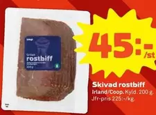 Coop - Skivad rostbiff