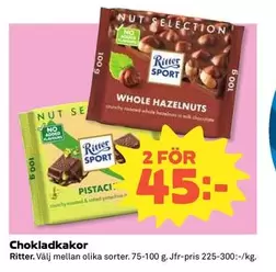 Ritter Sport - Chokladkakor
