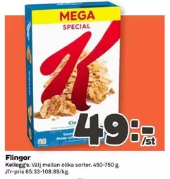 Kellogg's - Flingor
