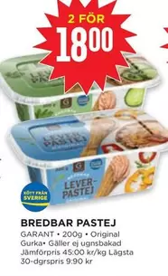 Garant - BREDDBAR PASTEJ