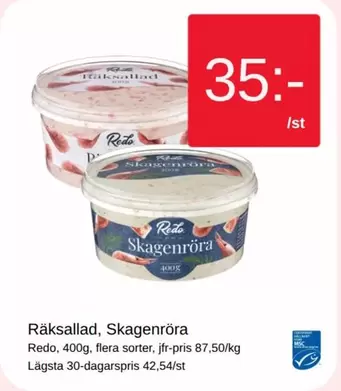 Räksallad, Skagenröra