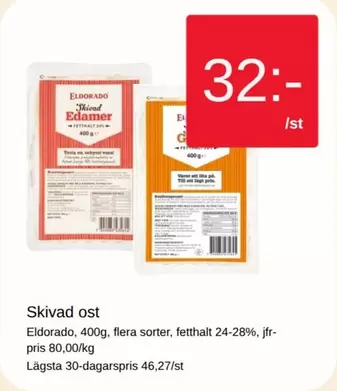 Eldorado - Skivad ost
