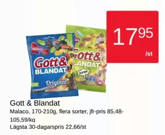 Malaco - Gott & Blandat