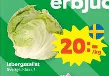 Isbergssallat