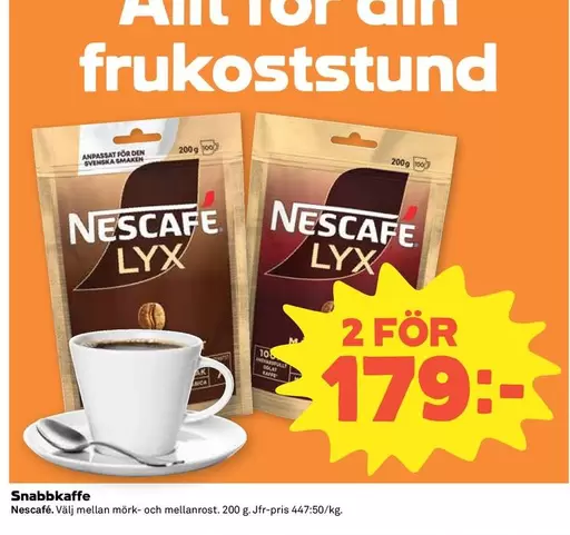 Nescafe - Snabblösning
