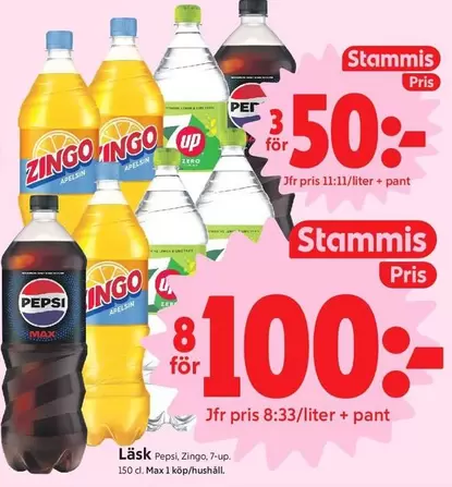 Pepsi - , Zingo, 7-up