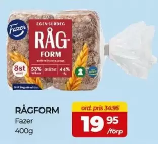 Fazer - RÅG FORM