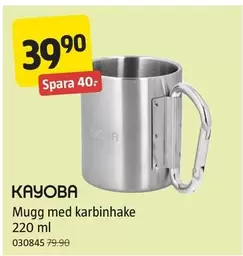 Mugg med karbinhake