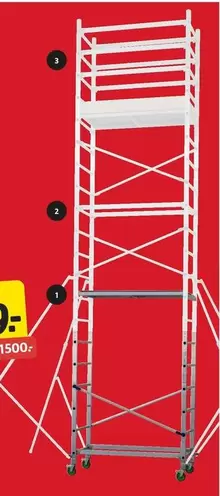 Scaffolding tower