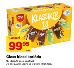 GB Glace - Glass klassikerlåda