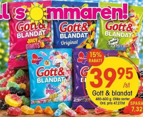 Malaco - Gott & Blandat