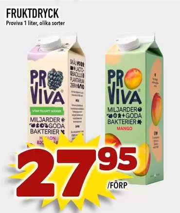 Proviva - FRUKTDRYCK