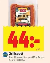 Scan - Grillspett