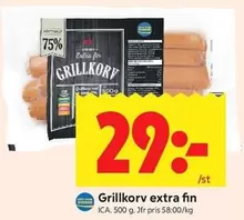 Extra - Grillkorv extra fin