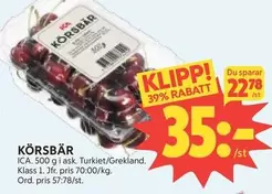Körsbär