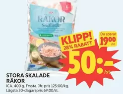STORA SKALADE RÄKOR
