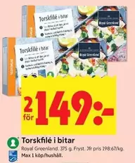 Royal Greenland - Torskfilé i bitar