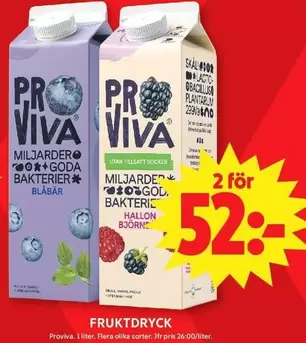 Proviva - FruktDryck