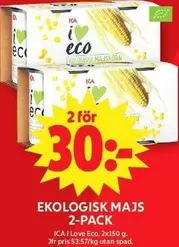 Flora - EKOLOGISK MAJS