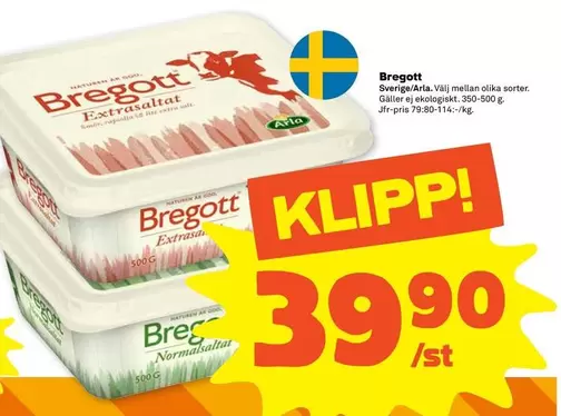 Bregott -  Extra saltat