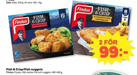 Findus - Fish & Crisp/Fish nuggets
