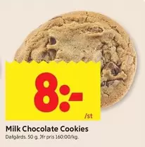 Milk Chocolate Cookies