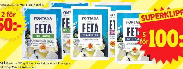 Fontana - Feta Ost
