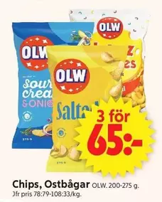 OLW - Chips, Ostb	ilde{a}gar