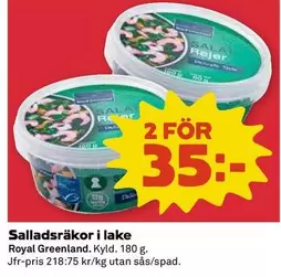Royal Greenland - Salladsräkor i lake