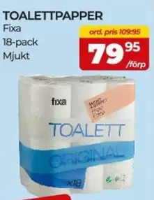 Fixa - TOALETTPAPPER