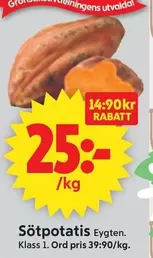 Sötpotatis