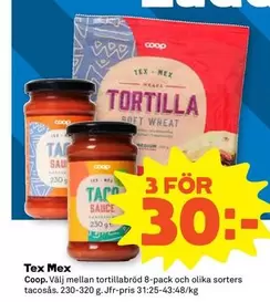 Coop - Tortilla Soft Wheat