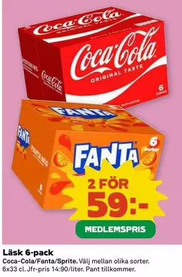 coca-cola - L
k 6-pack