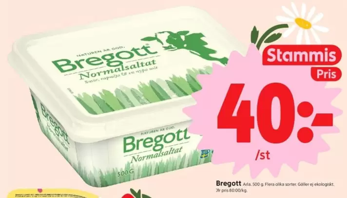 Bregott - Normal salt butter