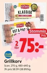 Scan - Grillkorv