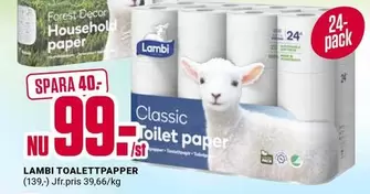 Lambi - Classic Toilet paper