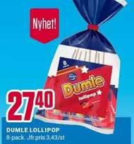 Dumle -  lollipop
