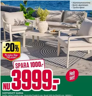 SOFFGRUPP GARDA