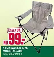 CAMPINGSTOL MED MUGGH
LLARE