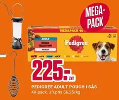 Pedigree - ADULT POUCH I SÅS 40-pack