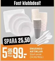 ENGÅNGS-ARTIKLAR