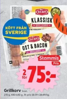 Scan - Grillkorv