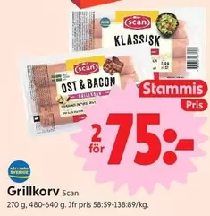 Scan - Grillkorv