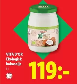 Vila - Eko Virgin Kokosolja