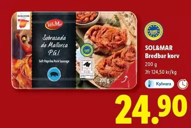Sobrasada de Mallorca P.G.I. Soft Paprika Pork Sausage