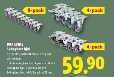 Svängbara hjul