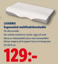 Ergonomisk multifunktionskudde
