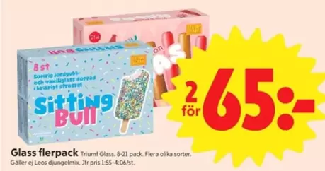 Triumf glass - Glass flerpack