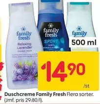 Family Fresh - Duschcreme
