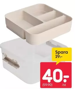 Storage Box with Insert